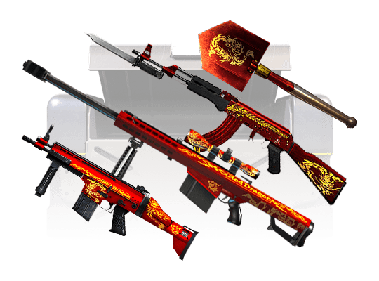 Red Dragon Mega Crate A